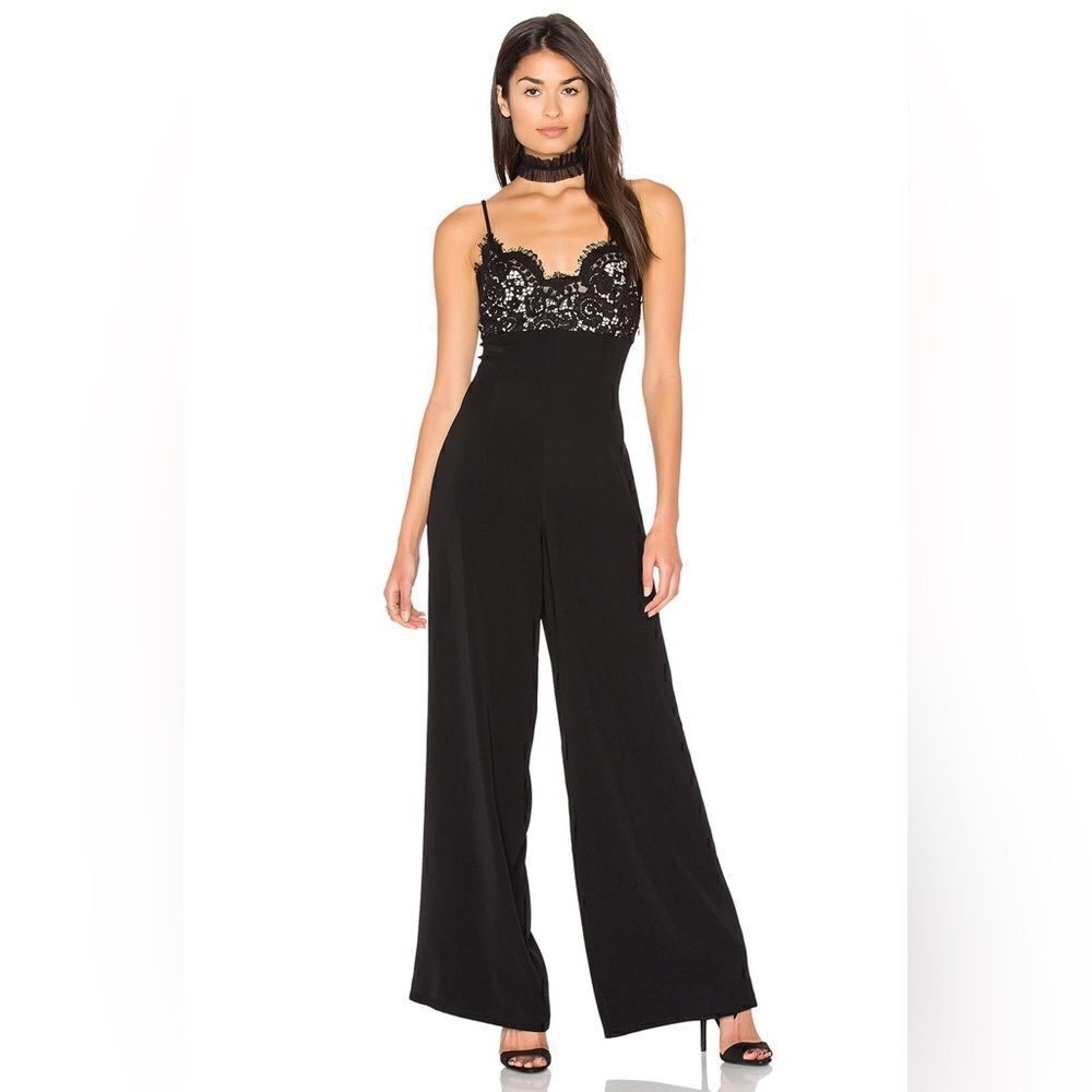 Revolve MAJORELLE Midnight Muse Jumpsuit in Black